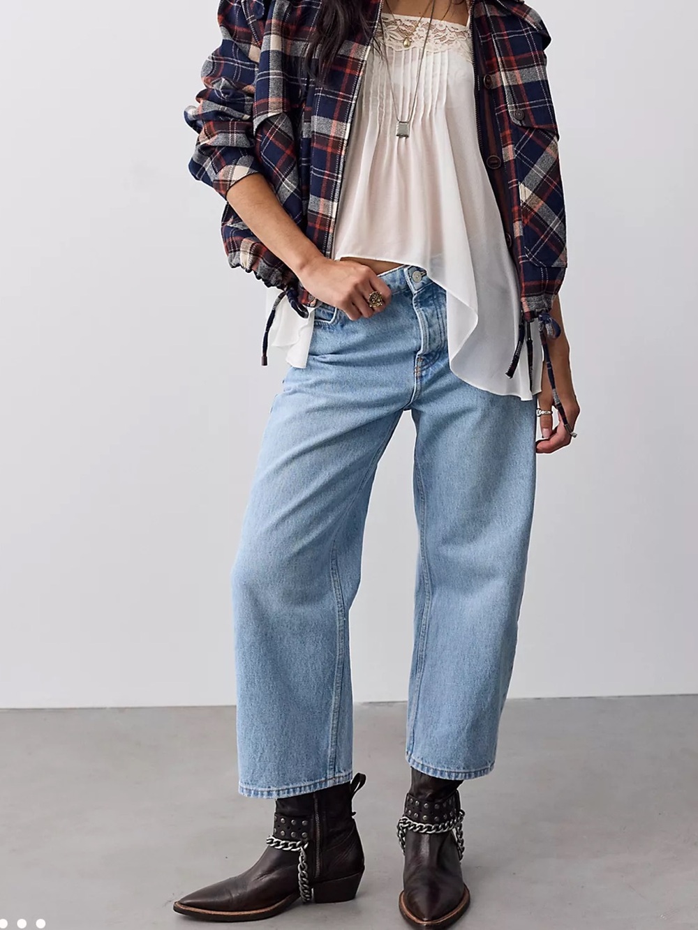 Free People We The Free Trance boyfriend denim jeans size 30